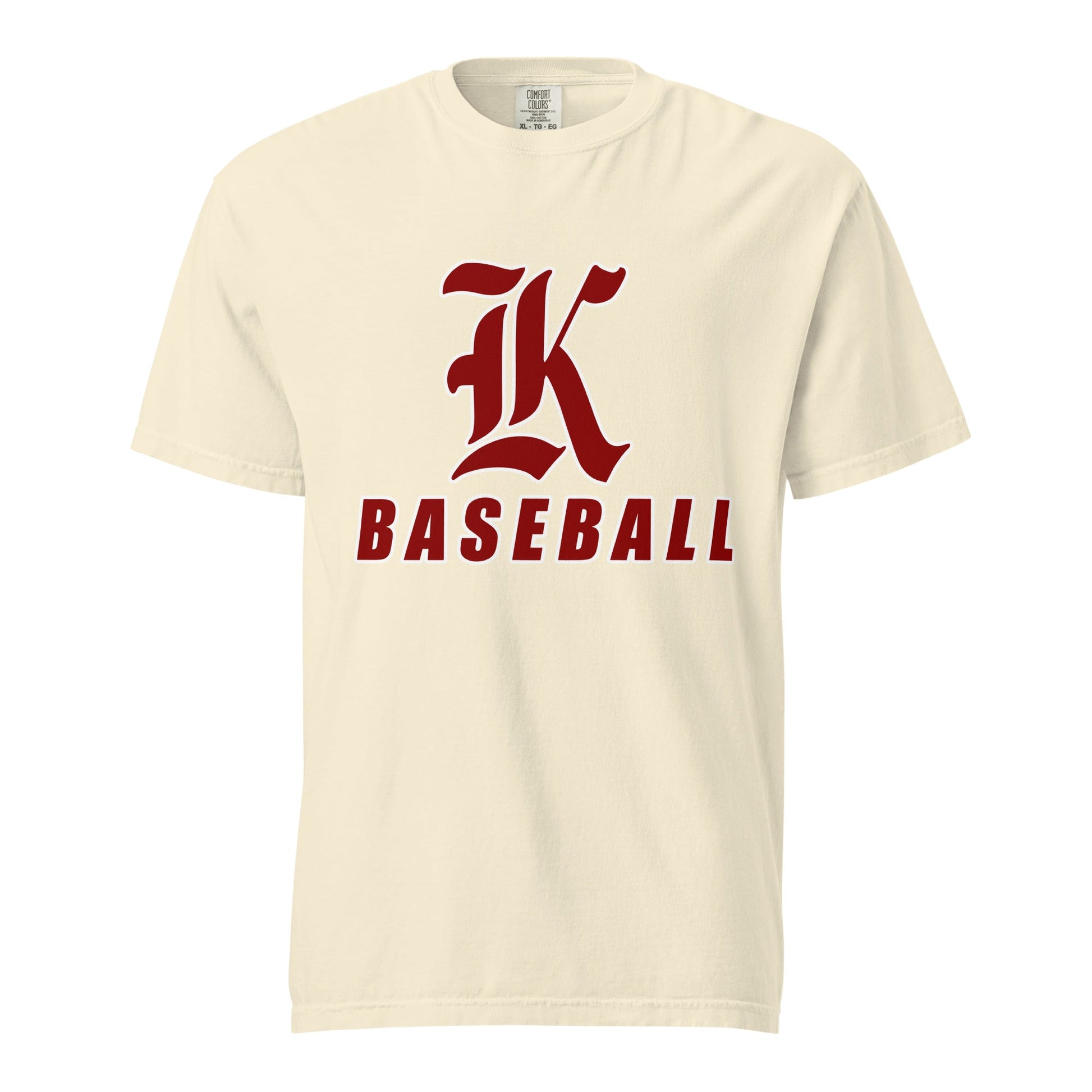 Signature | Comfort Colors T-Shirt | Kofa Baseball Booster Club | Vanguard Logo