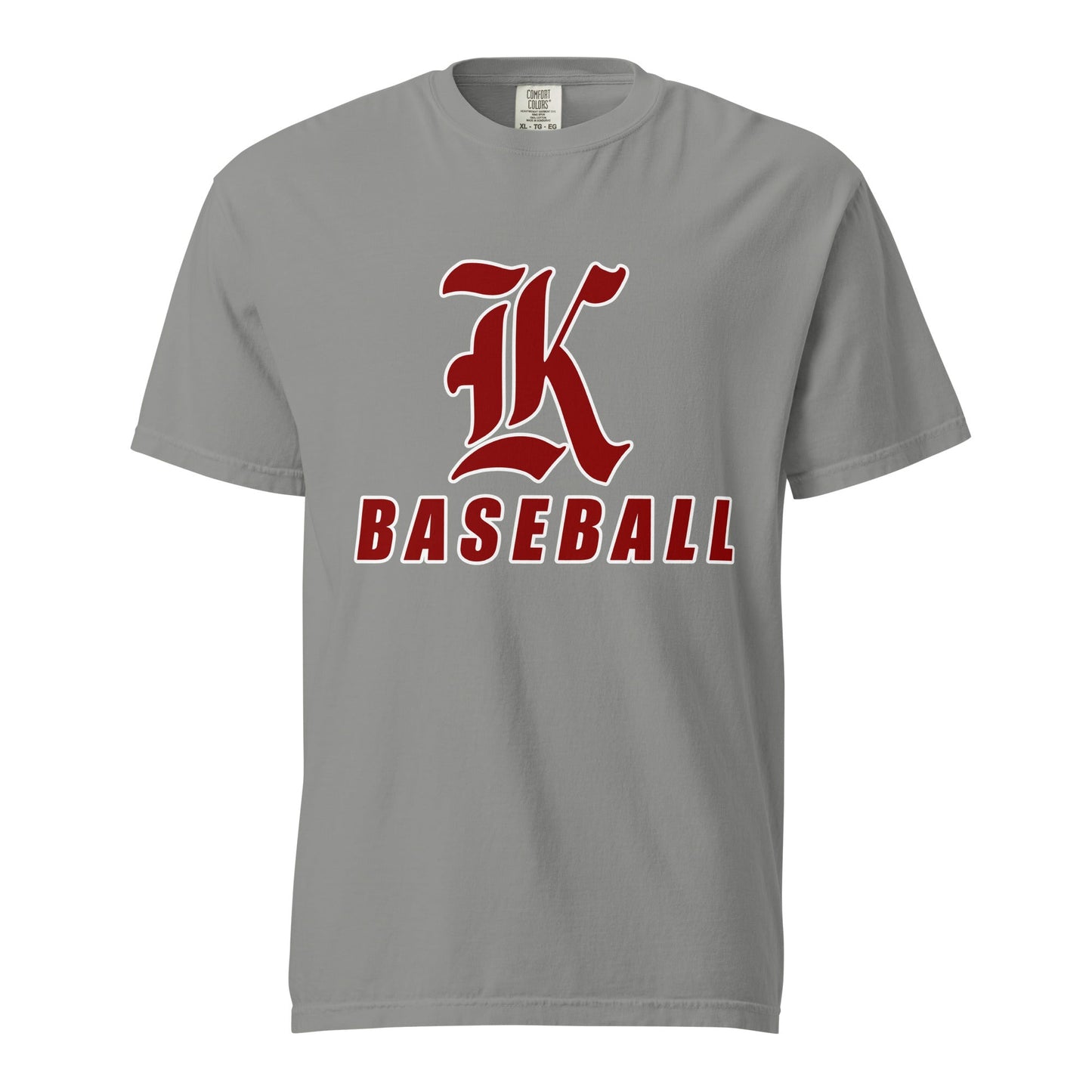Signature | Comfort Colors T-Shirt | Kofa Baseball Booster Club | Vanguard Logo