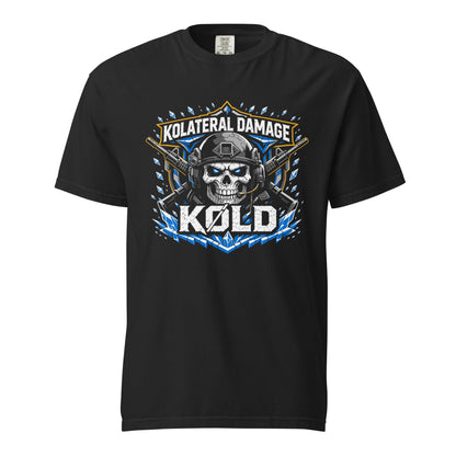 Signature | Comfort Colors T-Shirt | Kolateral Damage E-Sports | Emblem Logo