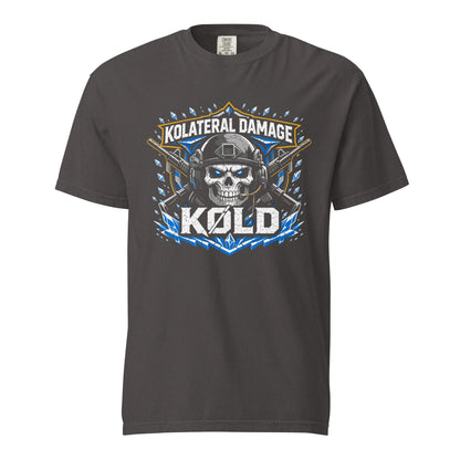 Signature | Comfort Colors T-Shirt | Kolateral Damage E-Sports | Emblem Logo