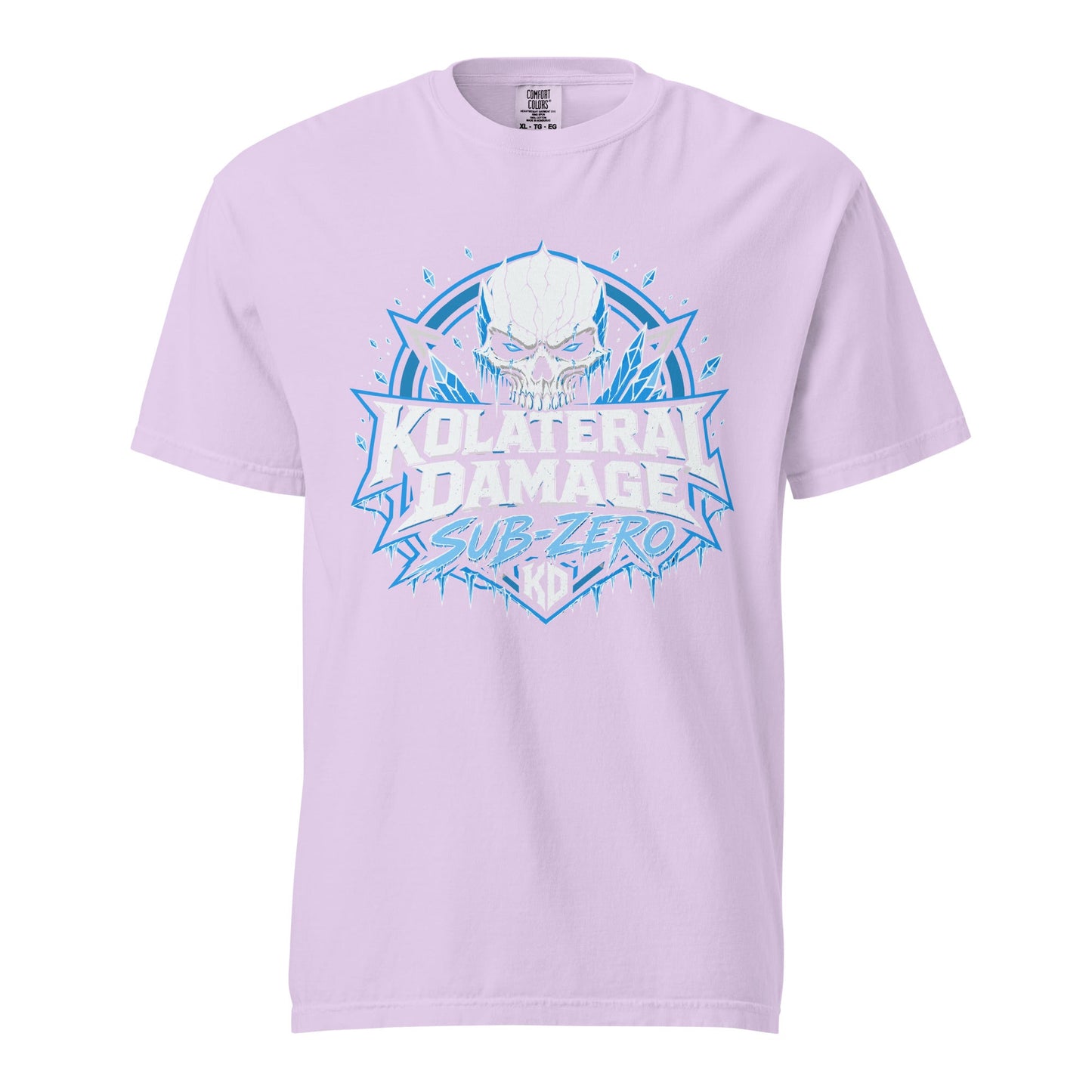 Signature | Comfort Colors T-Shirt | Kolateral Damage E-Sports | Shield Logo