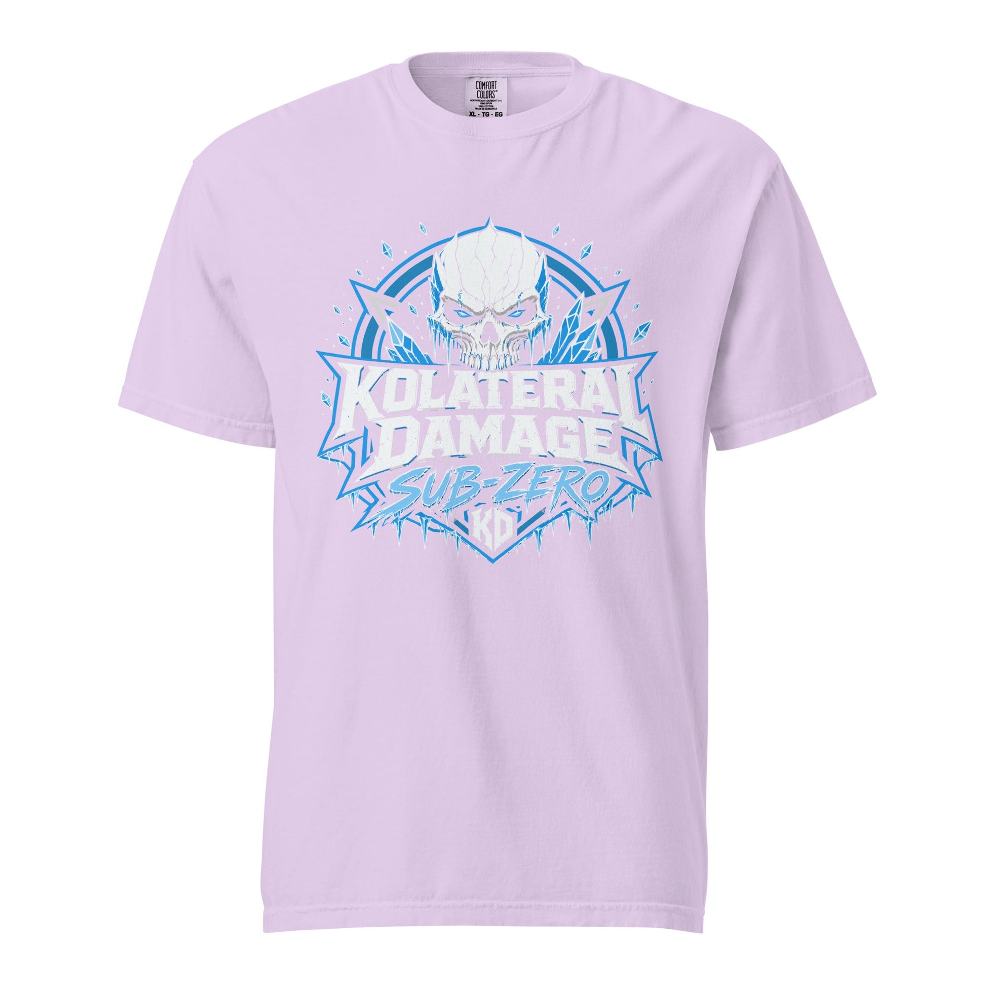 Signature | Comfort Colors T-Shirt | Kolateral Damage E-Sports | Shield Logo