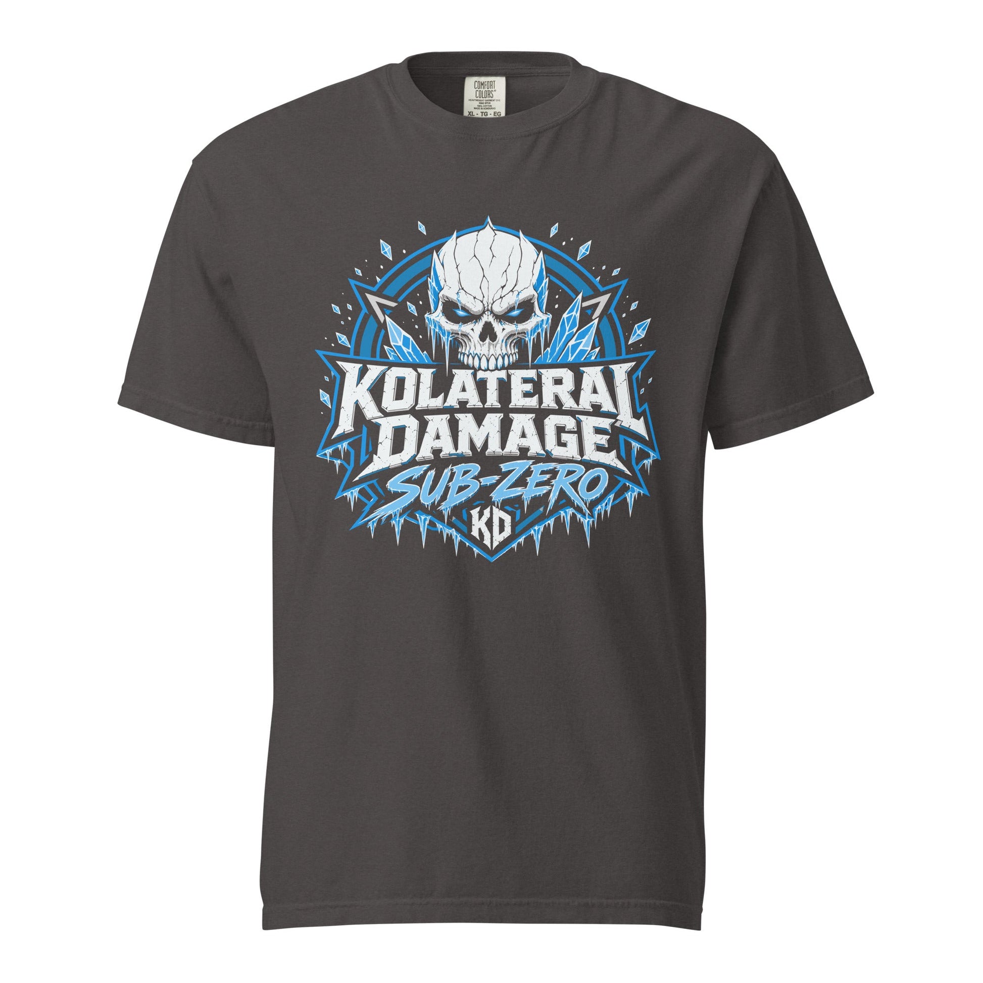 Signature | Comfort Colors T-Shirt | Kolateral Damage E-Sports | Shield Logo