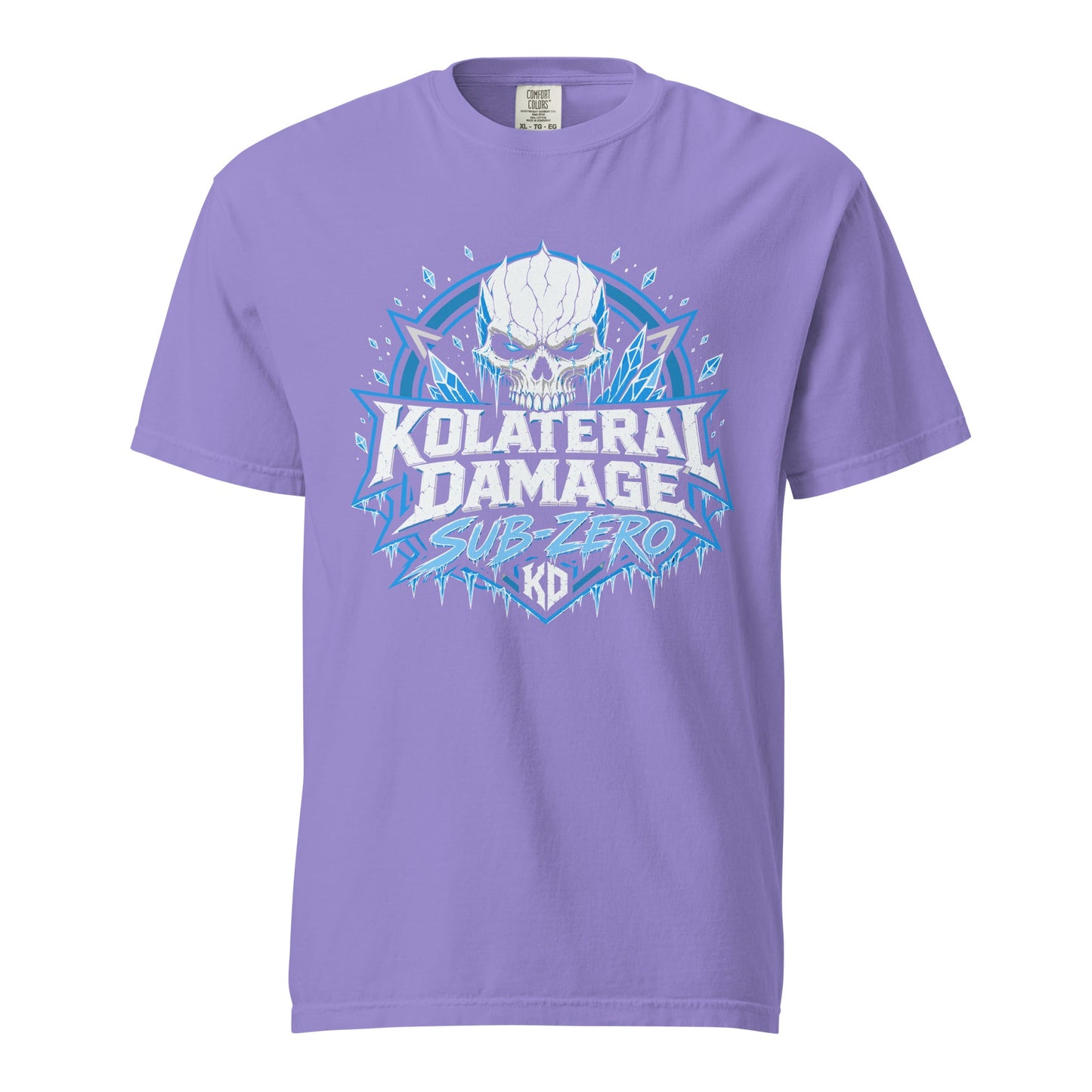 Signature | Comfort Colors T-Shirt | Kolateral Damage E-Sports | Shield Logo