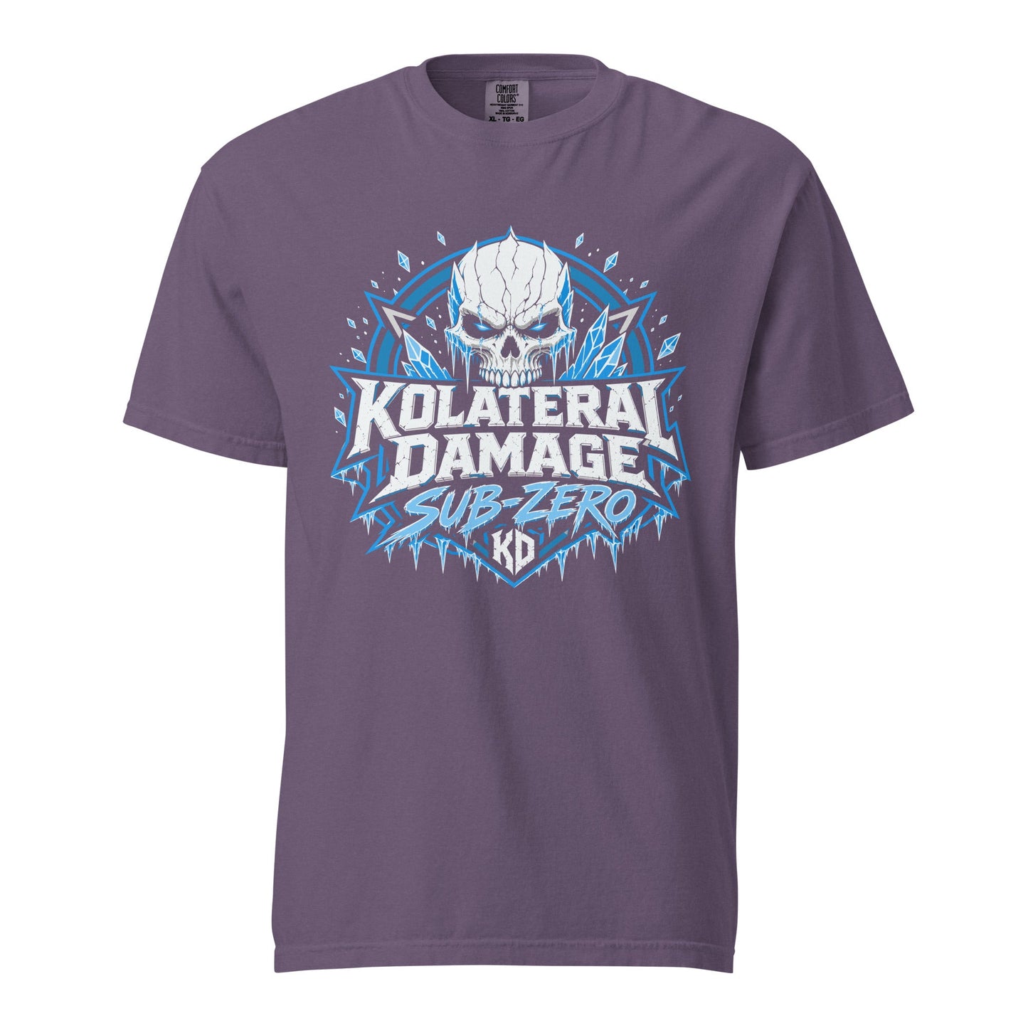 Signature | Comfort Colors T-Shirt | Kolateral Damage E-Sports | Shield Logo