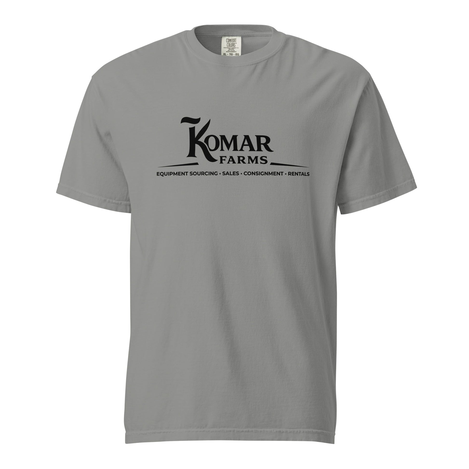 Signature | Comfort Colors T-Shirt | Komar Farms | Mark Logo