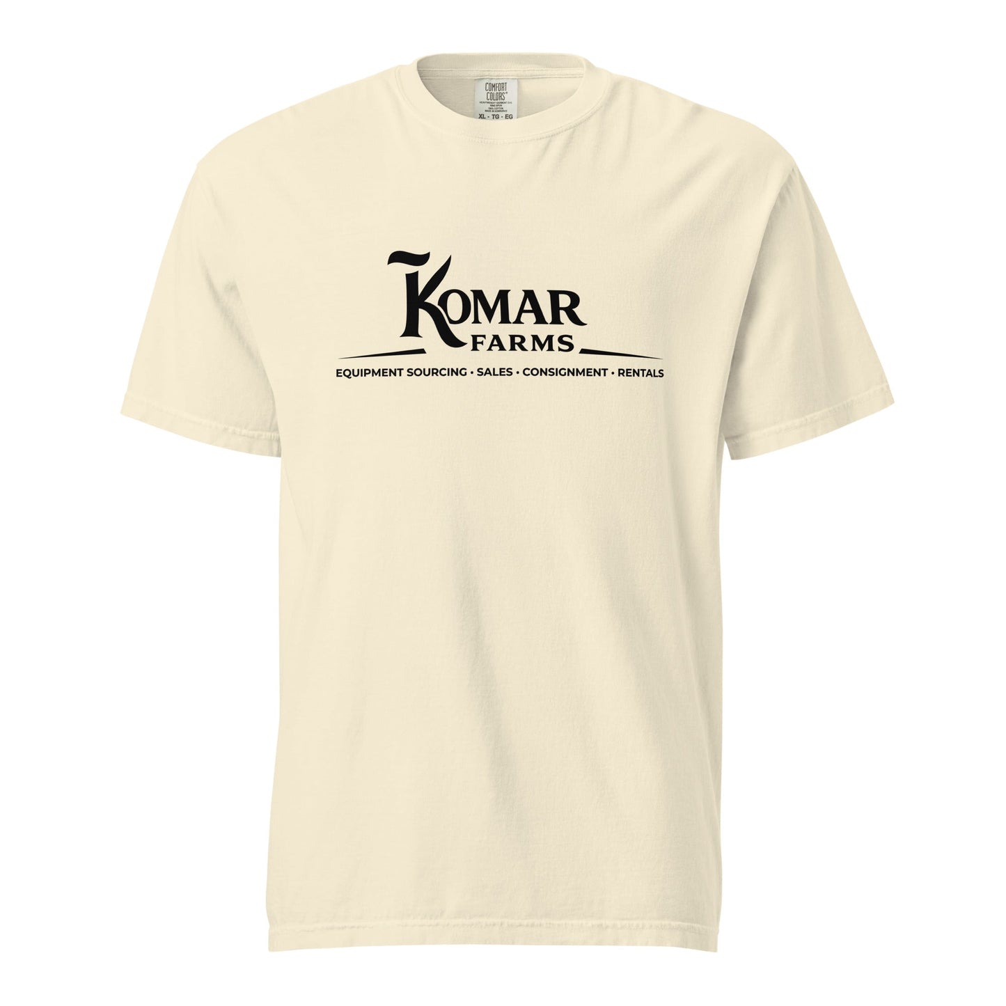 Signature | Comfort Colors T-Shirt | Komar Farms | Mark Logo