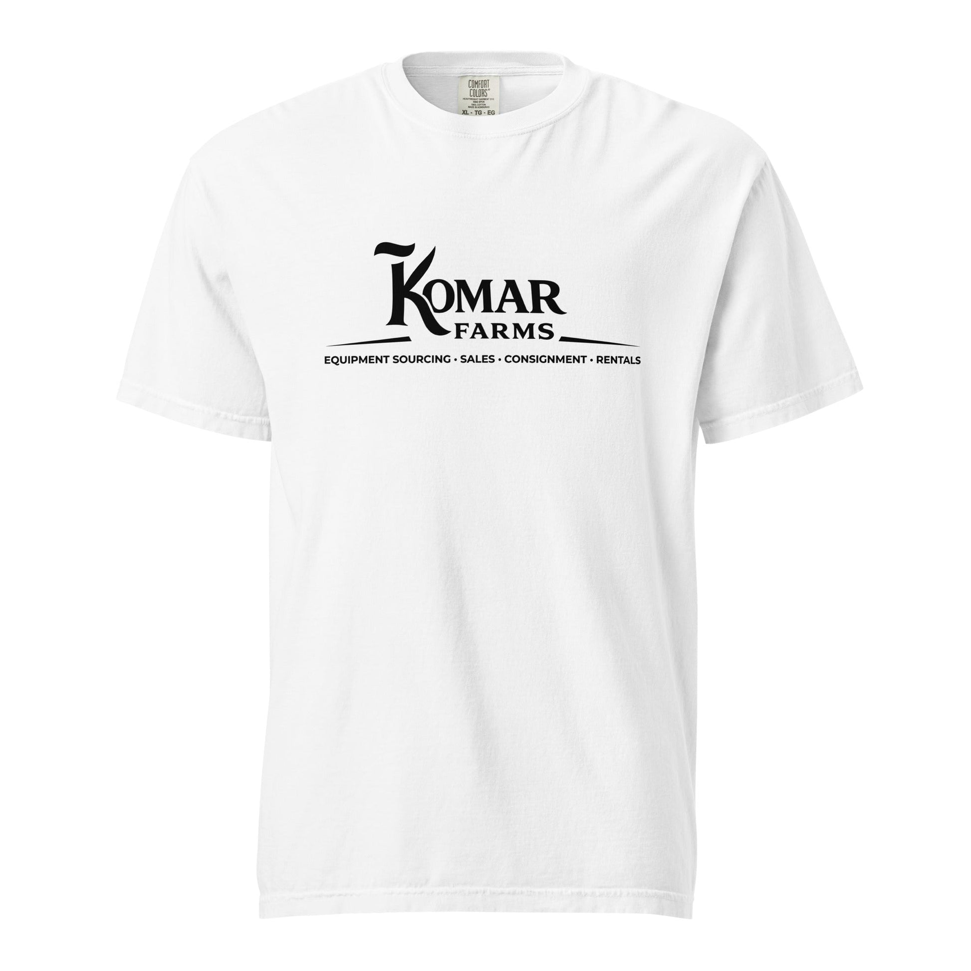 Signature | Comfort Colors T-Shirt | Komar Farms | Mark Logo