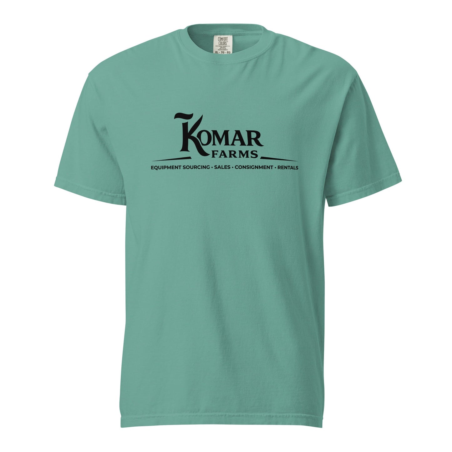 Signature | Comfort Colors T-Shirt | Komar Farms | Mark Logo