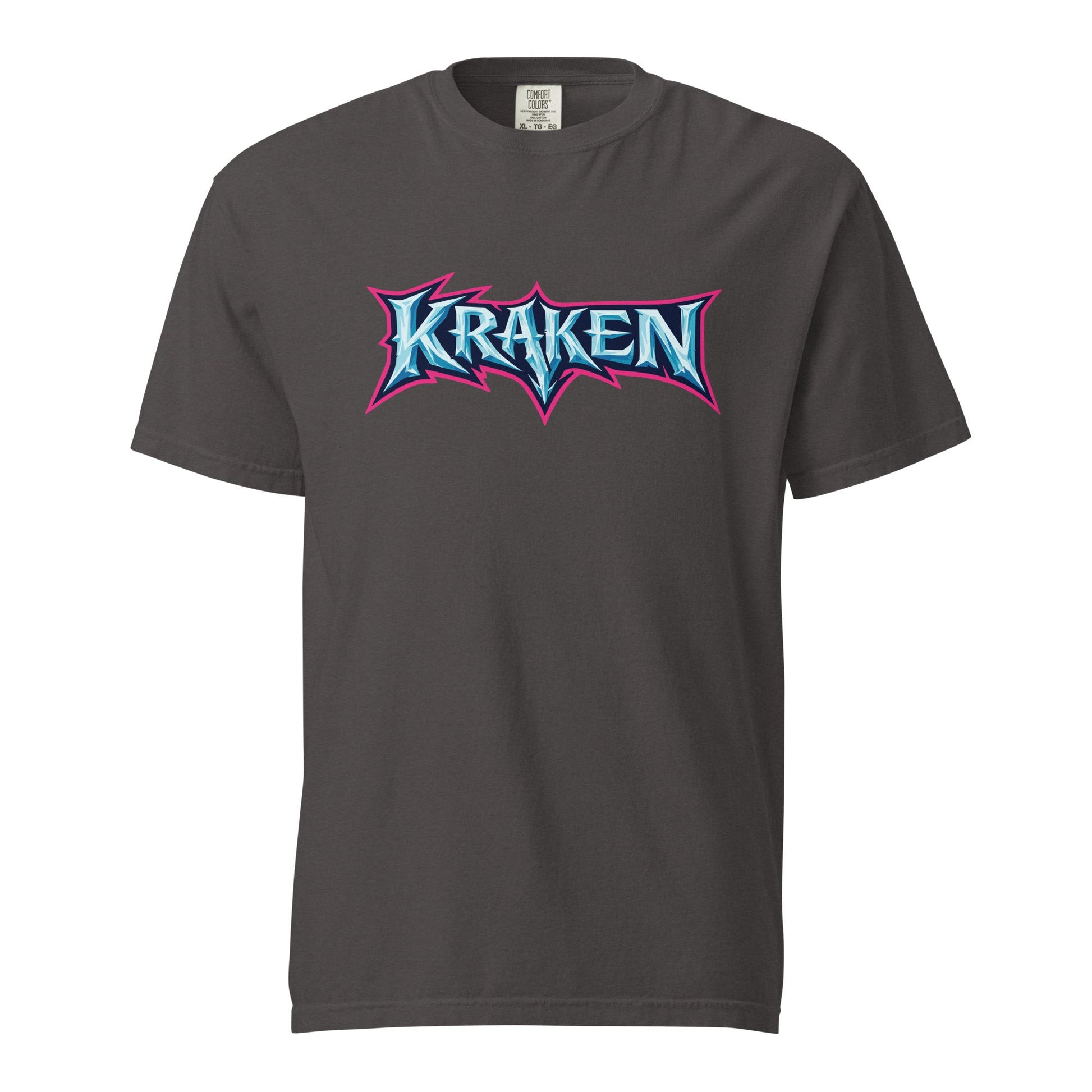 Signature | Comfort Colors T-Shirt | Kraken Fastpitch | Script Logo