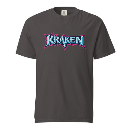 Signature | Comfort Colors T-Shirt | Kraken Fastpitch | Script Logo