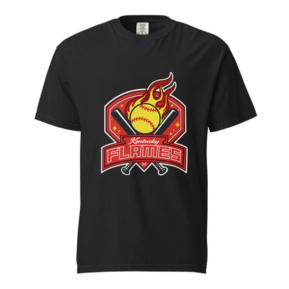 Signature | Comfort Colors T-Shirt | KY Flames | Emblem Logo