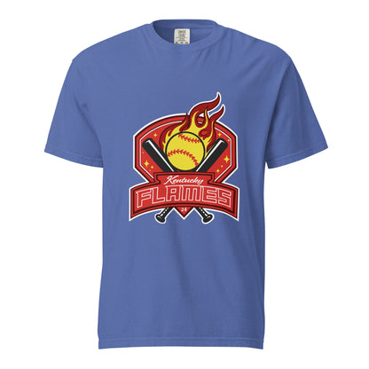 Signature | Comfort Colors T-Shirt | KY Flames | Emblem Logo