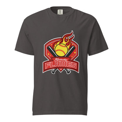 Signature | Comfort Colors T-Shirt | KY Flames | Emblem Logo