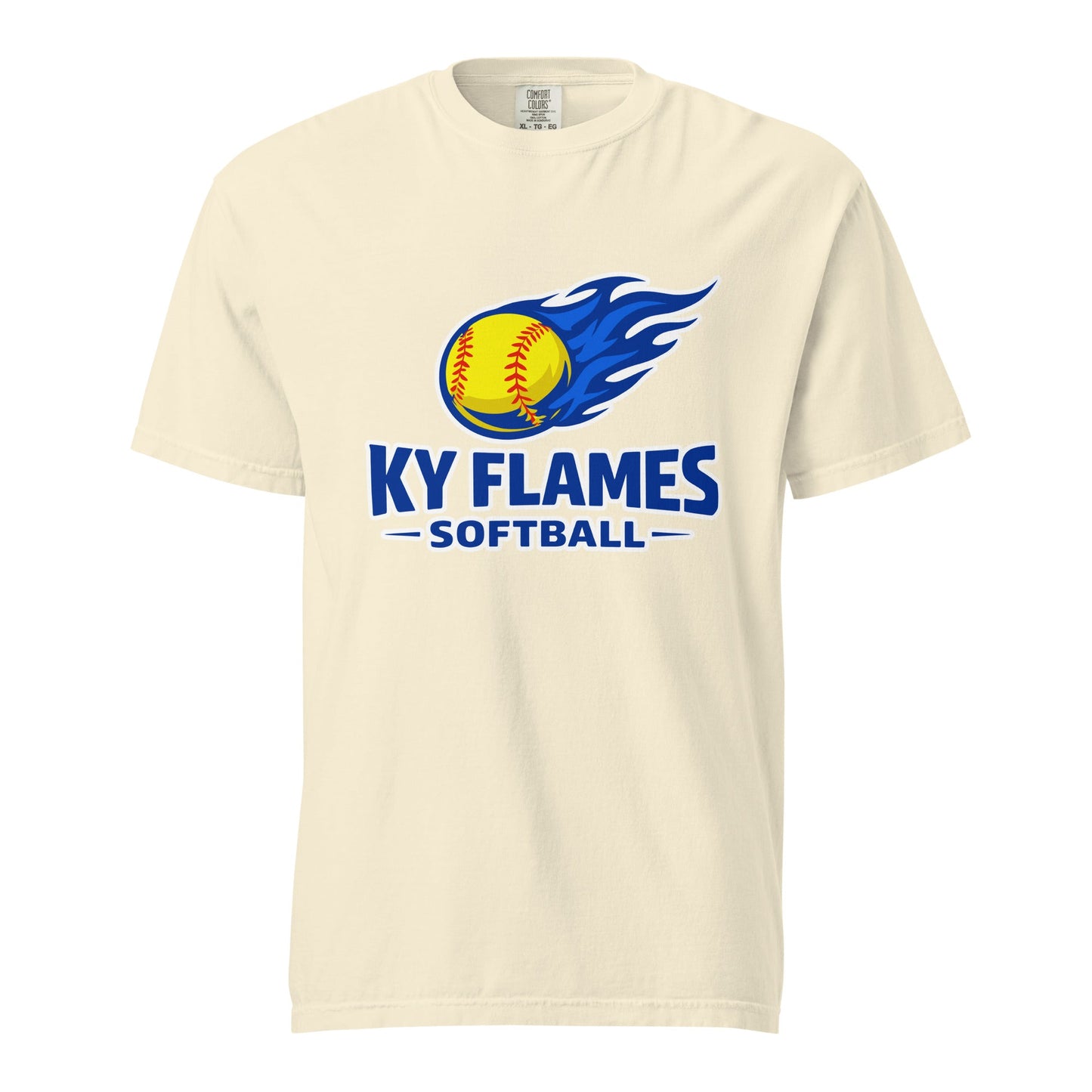 Signature | Comfort Colors T-Shirt | KY Flames | Mark Logo