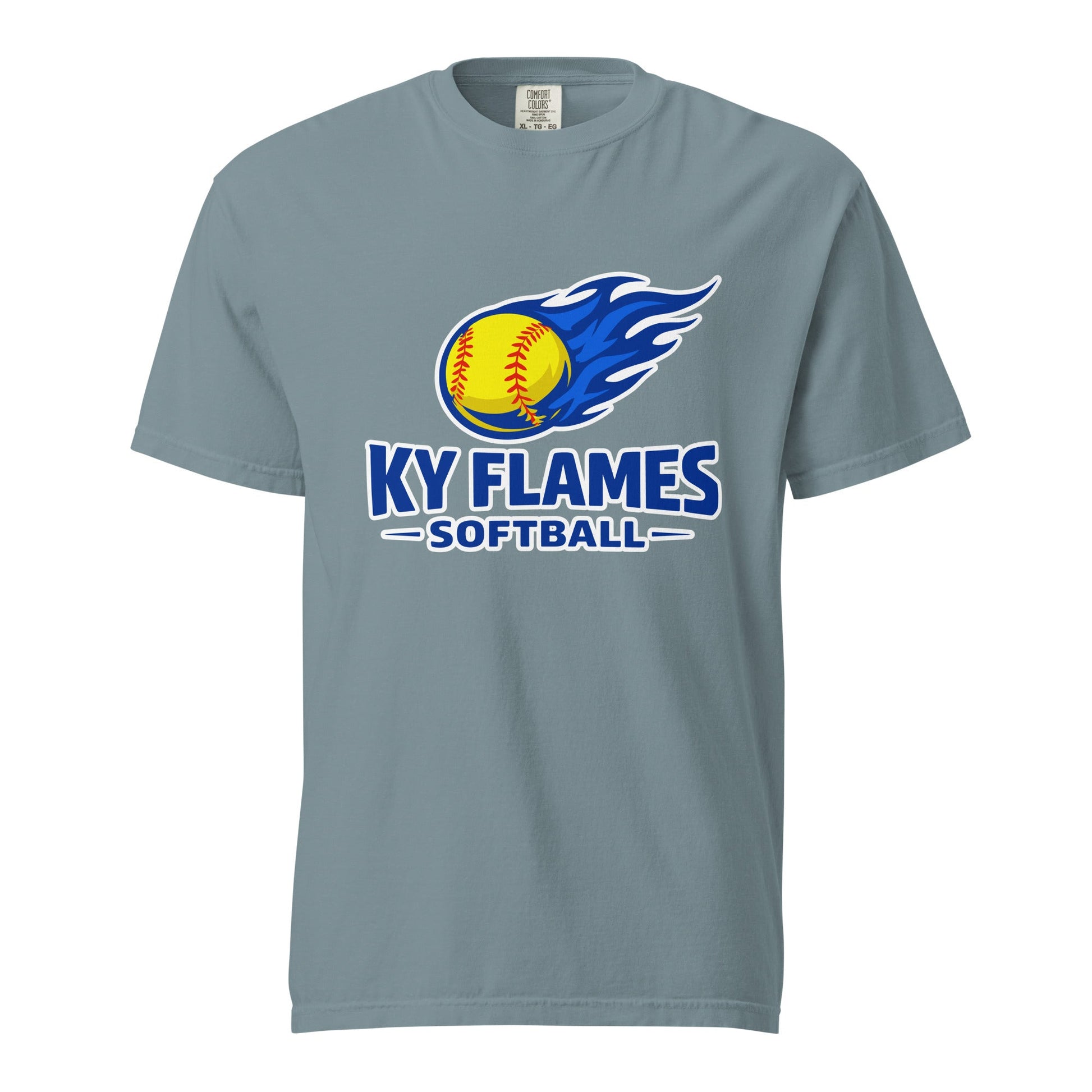 Signature | Comfort Colors T-Shirt | KY Flames | Mark Logo