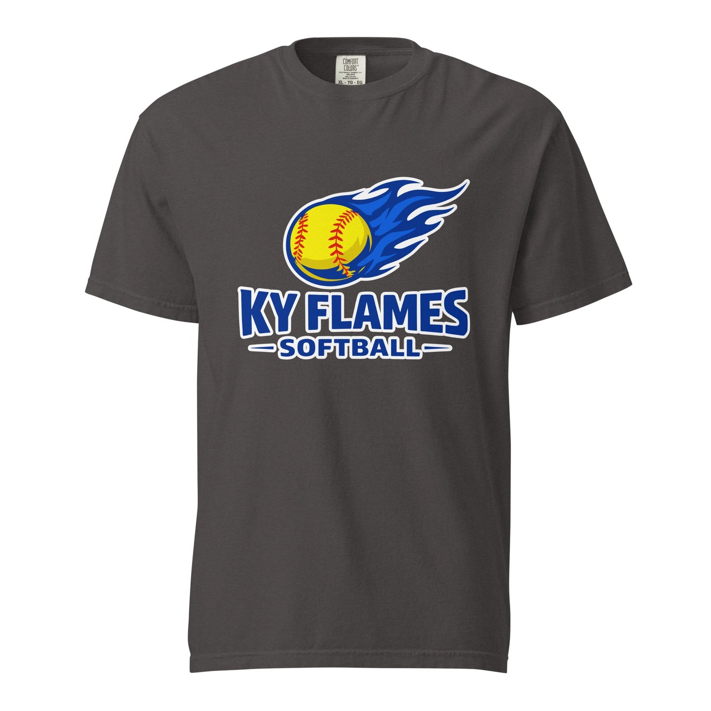 Signature | Comfort Colors T-Shirt | KY Flames | Mark Logo
