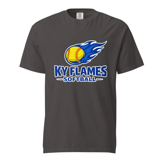 Signature | Comfort Colors T-Shirt | KY Flames | Mark Logo