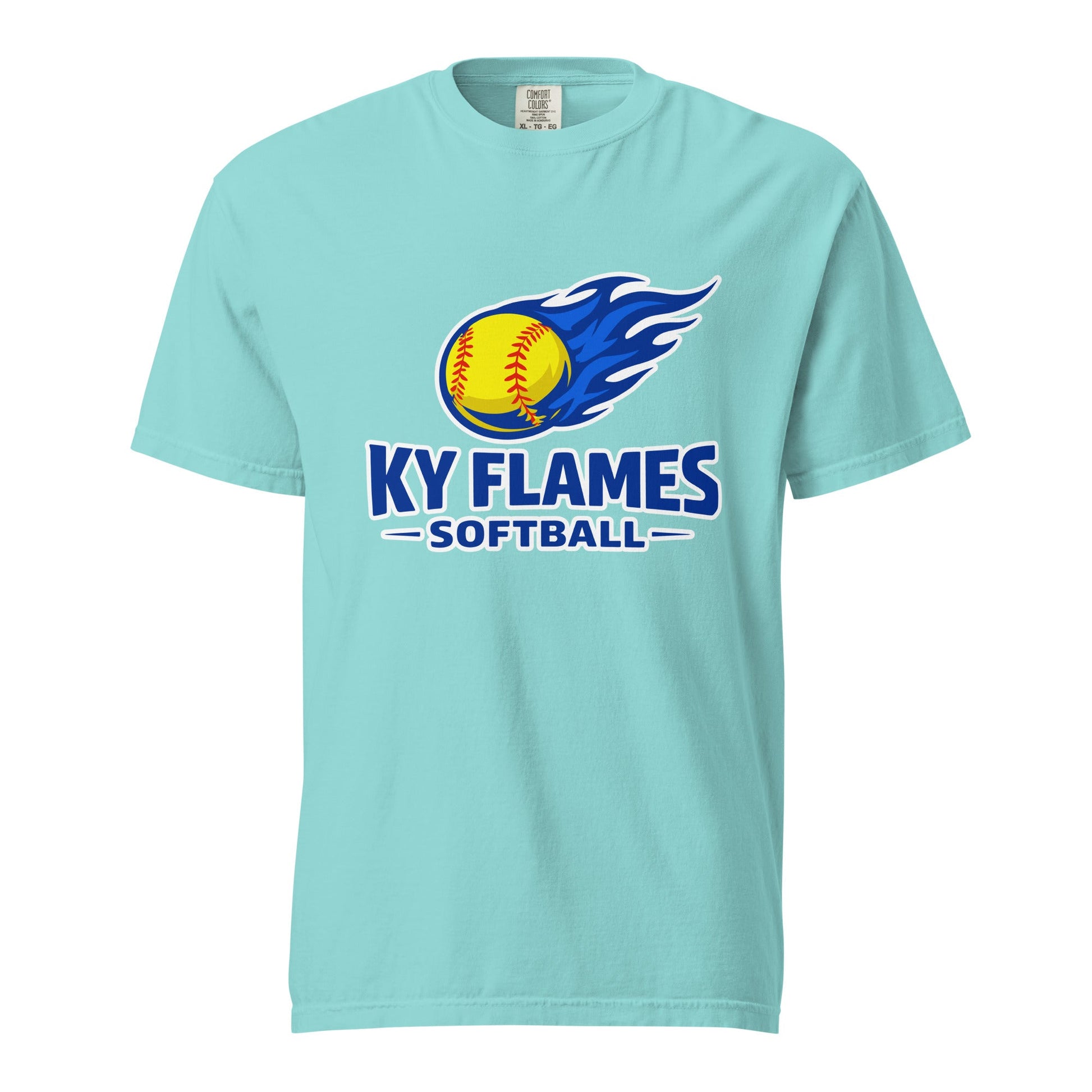 Signature | Comfort Colors T-Shirt | KY Flames | Mark Logo