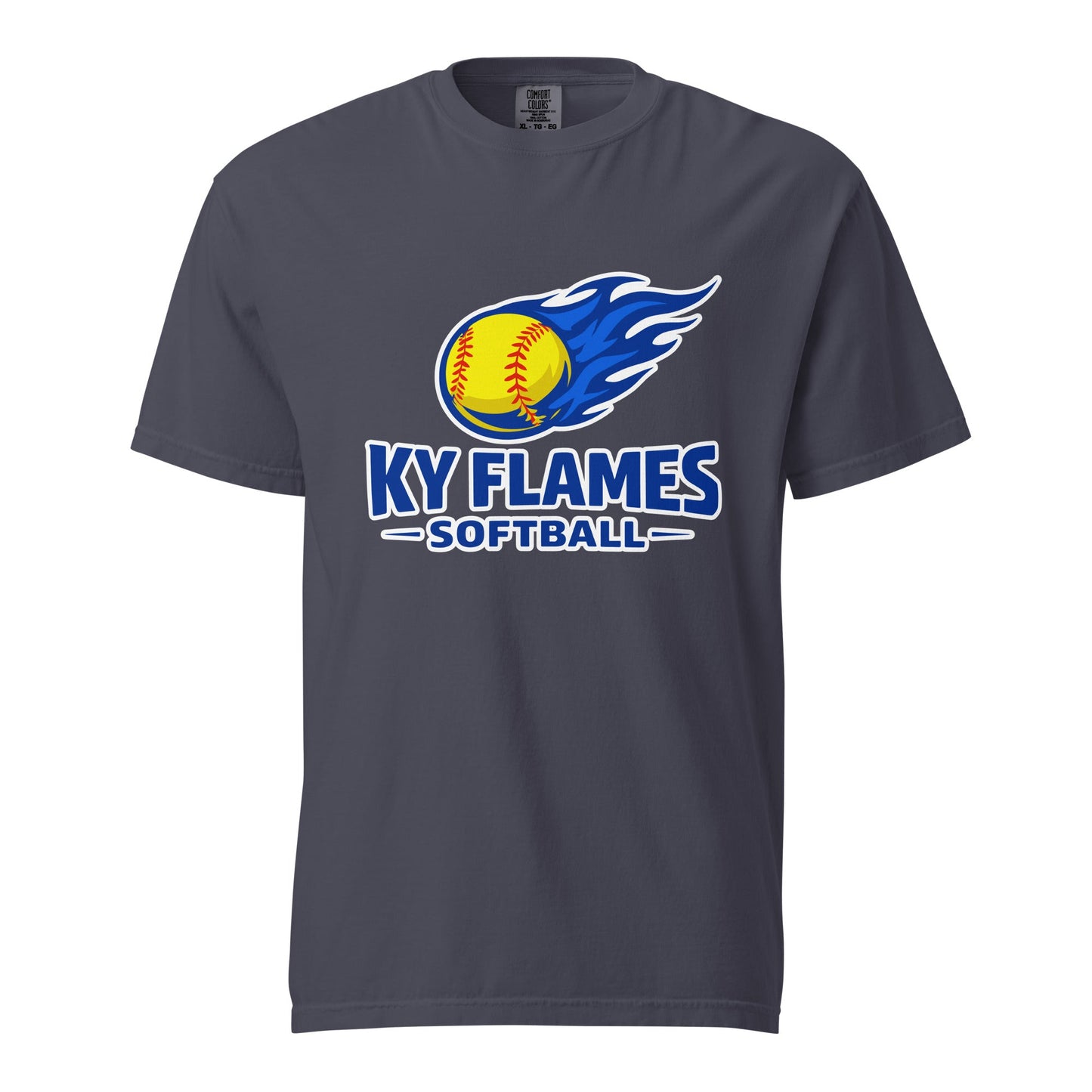 Signature | Comfort Colors T-Shirt | KY Flames | Mark Logo