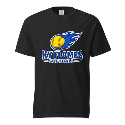 Signature | Comfort Colors T-Shirt | KY Flames | Mark Logo