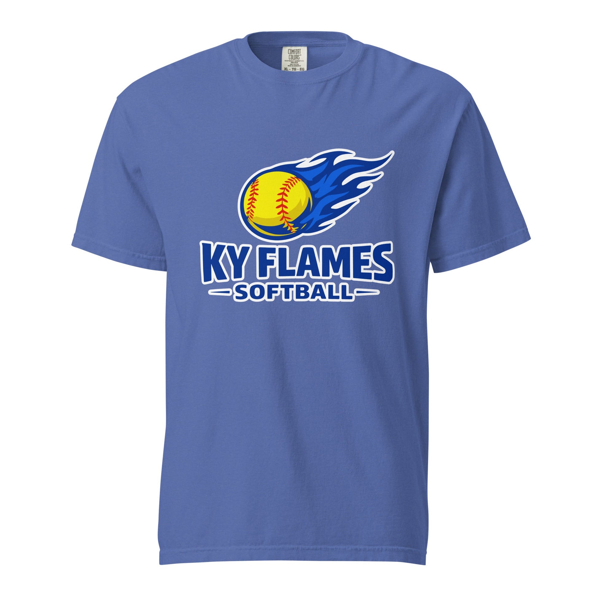 Signature | Comfort Colors T-Shirt | KY Flames | Mark Logo