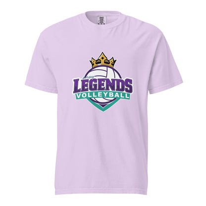 Signature | Comfort Colors T-Shirt | Lady Legends Volleyball | Crown Logo