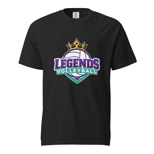 Signature | Comfort Colors T-Shirt | Lady Legends Volleyball | Crown Logo
