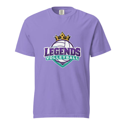 Signature | Comfort Colors T-Shirt | Lady Legends Volleyball | Crown Logo