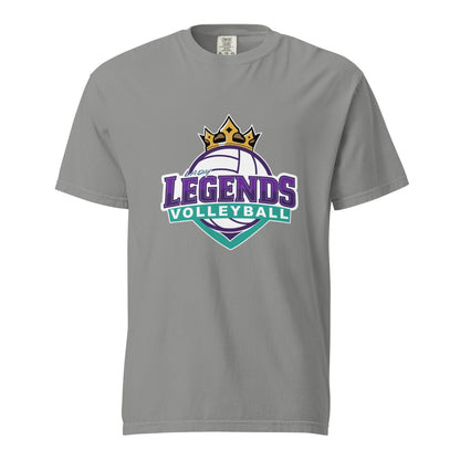 Signature | Comfort Colors T-Shirt | Lady Legends Volleyball | Crown Logo