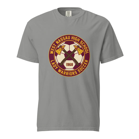 Signature | Comfort Colors T-Shirt | Lady Warrior Soccer Booster Club | Lady Warriors Logo