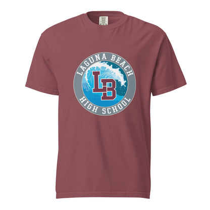 Signature | Comfort Colors T-Shirt | Laguna Beach High School Wrestling | Wave Logo