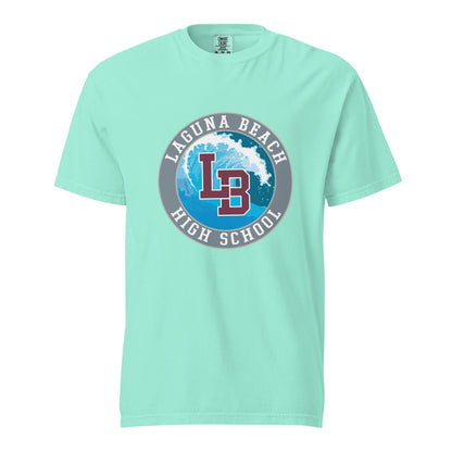 Signature | Comfort Colors T-Shirt | Laguna Beach High School Wrestling | Wave Logo