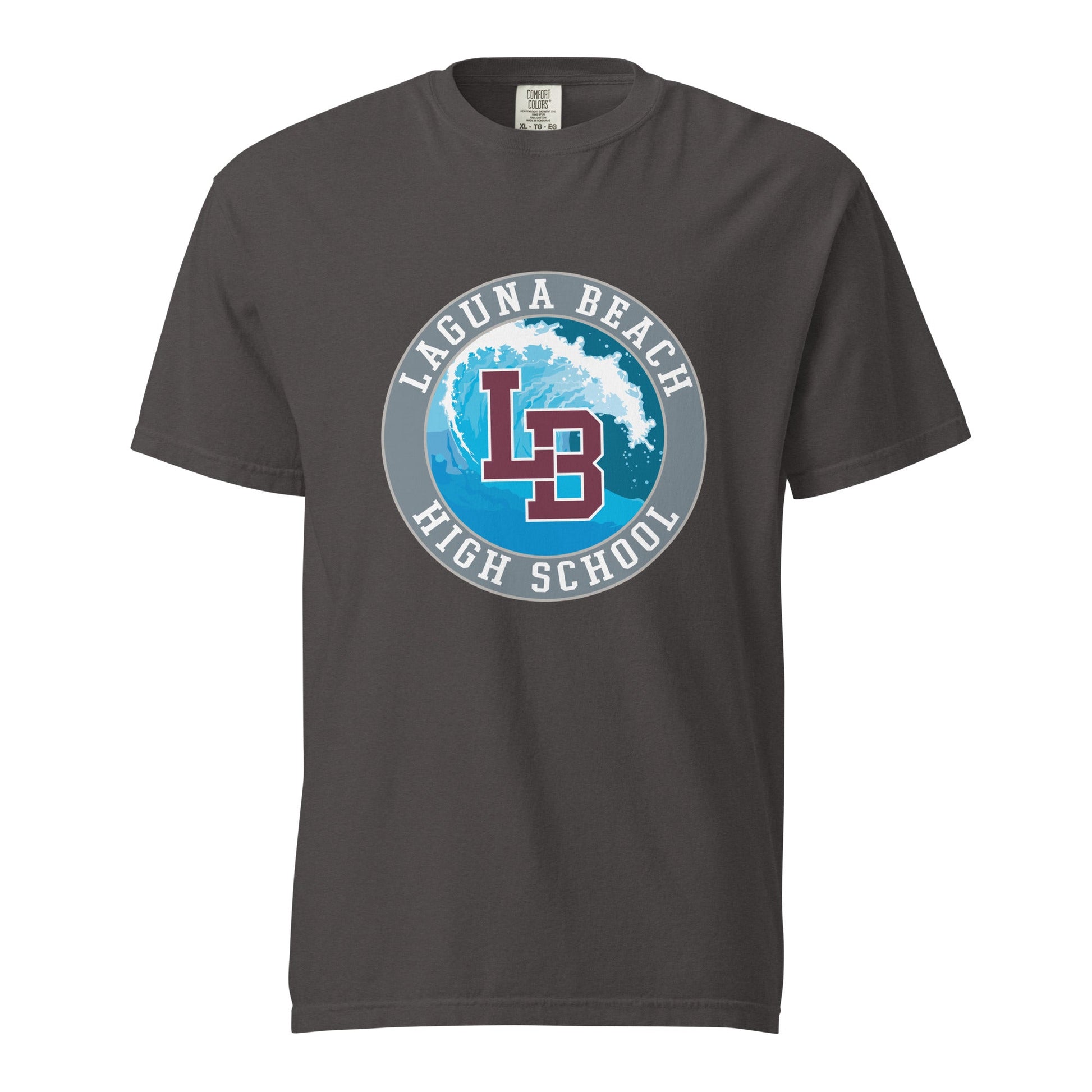 Signature | Comfort Colors T-Shirt | Laguna Beach High School Wrestling | Wave Logo