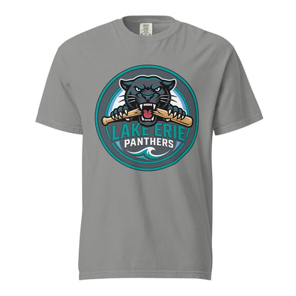 Signature | Comfort Colors T-Shirt | Lake-Erie Panthers | Badge Logo