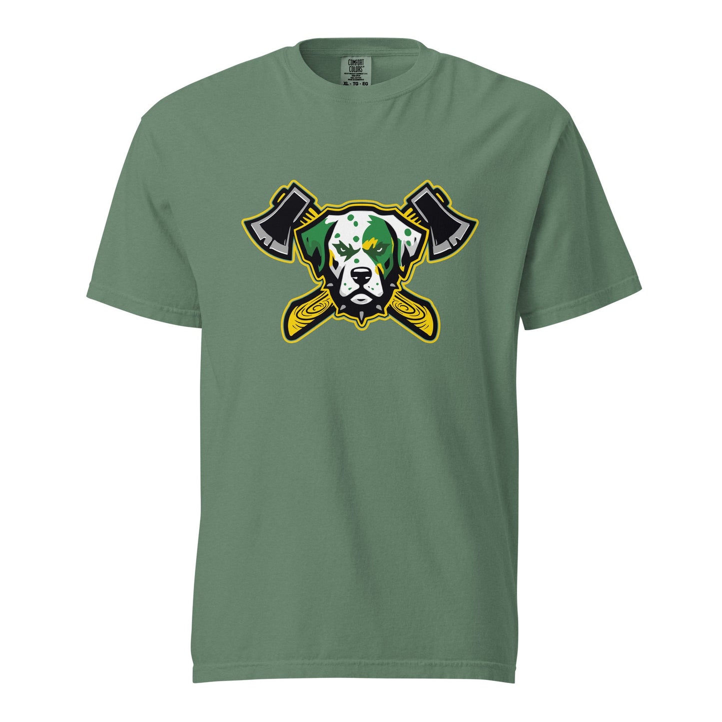 Signature | Comfort Colors T-Shirt | Lake Erie Power Pines | Axe Logo