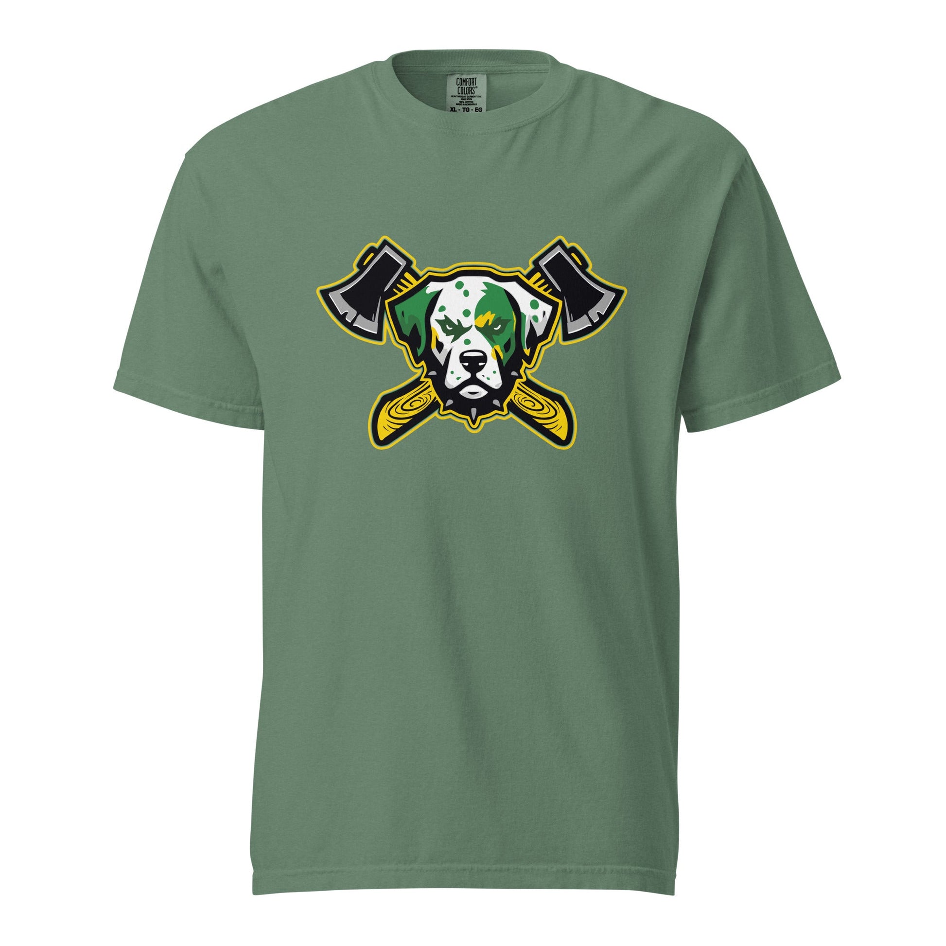 Signature | Comfort Colors T-Shirt | Lake Erie Power Pines | Axe Logo