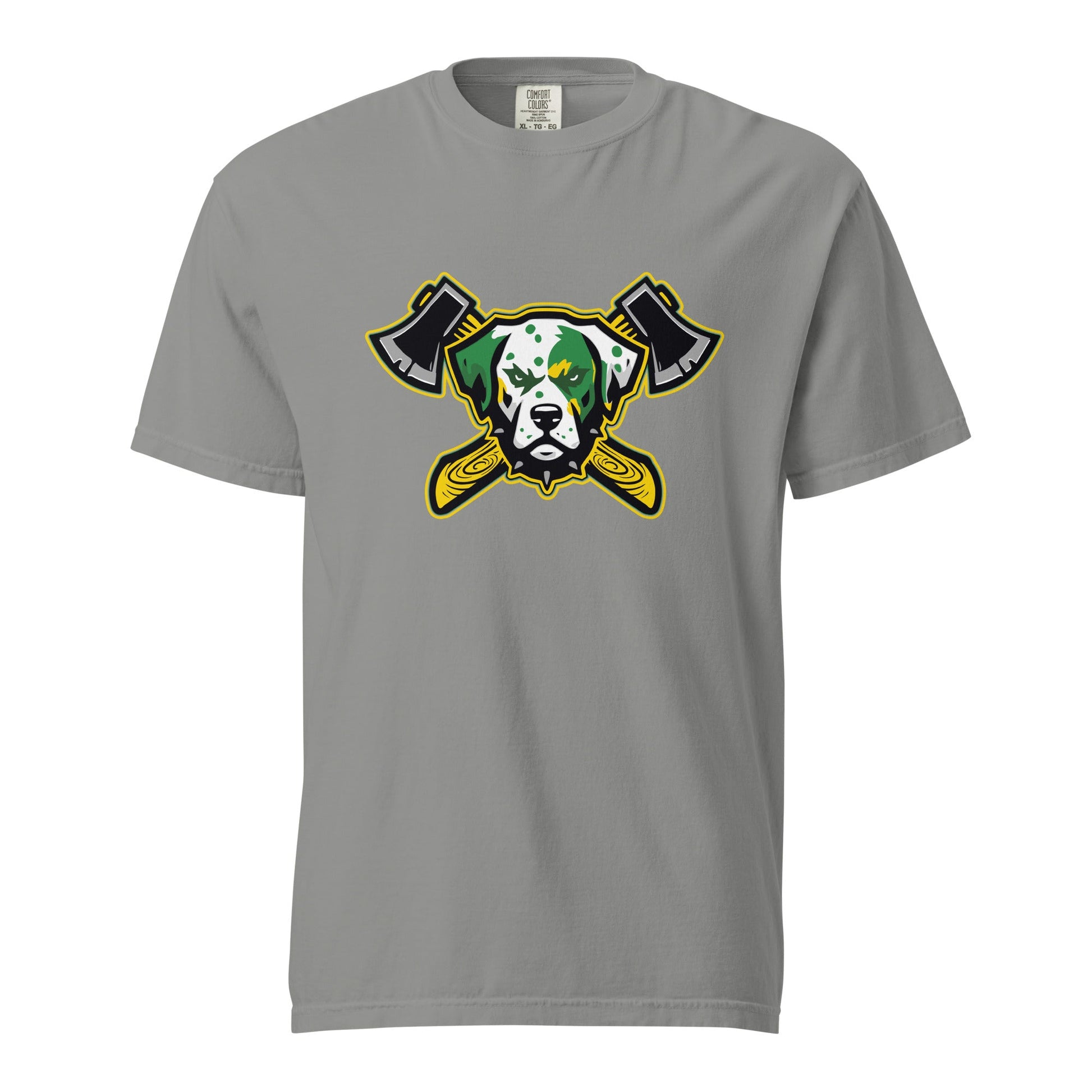Signature | Comfort Colors T-Shirt | Lake Erie Power Pines | Axe Logo