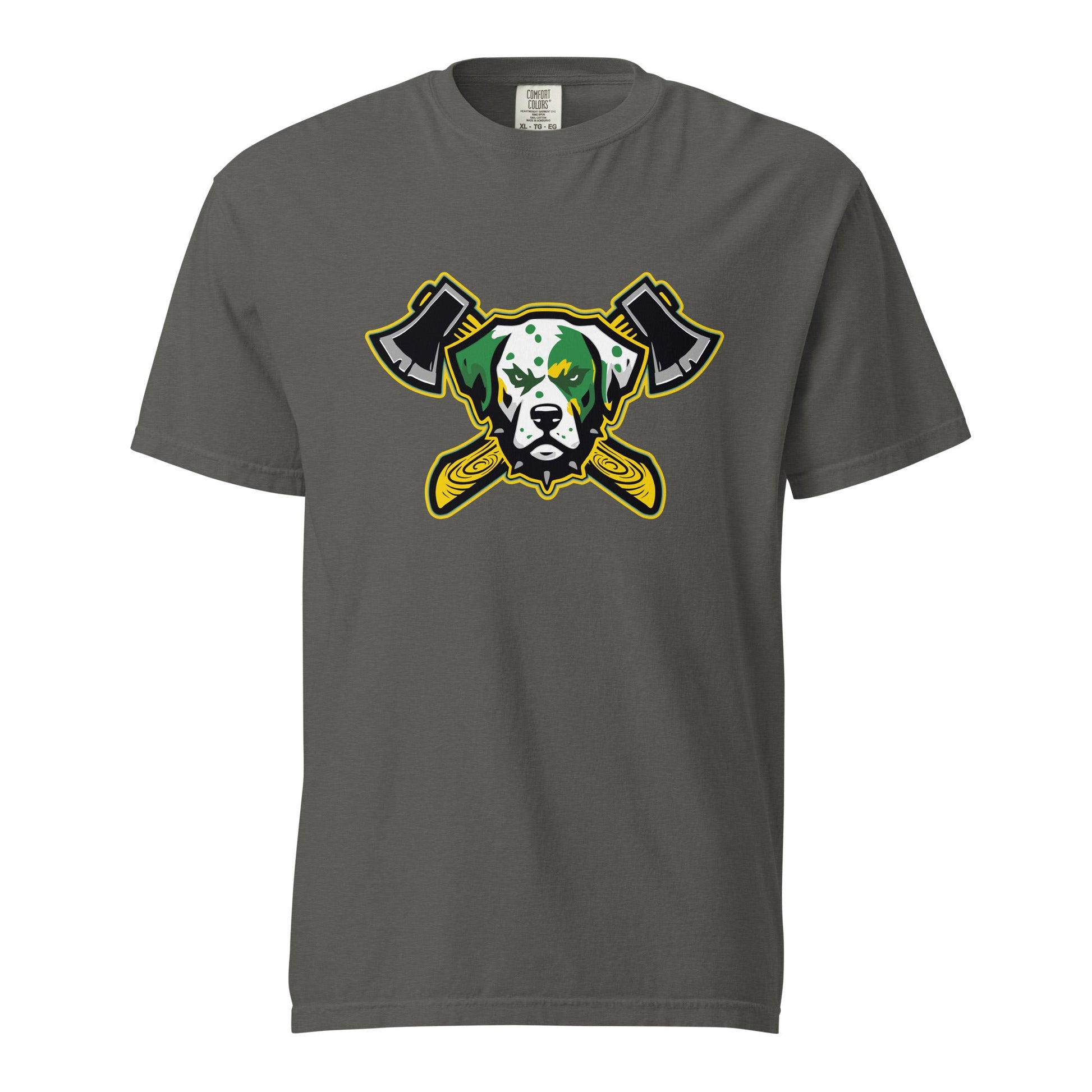Signature | Comfort Colors T-Shirt | Lake Erie Power Pines | Axe Logo
