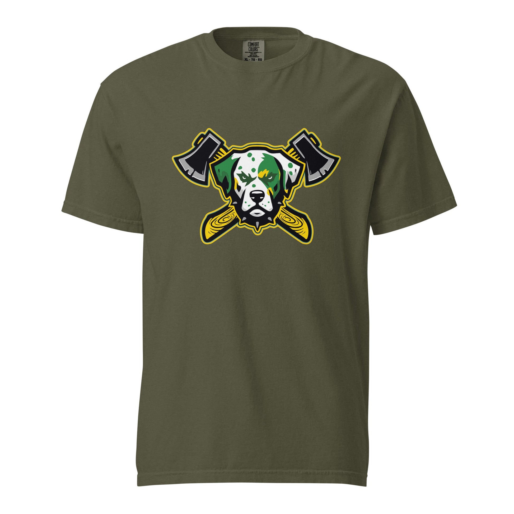 Signature | Comfort Colors T-Shirt | Lake Erie Power Pines | Axe Logo