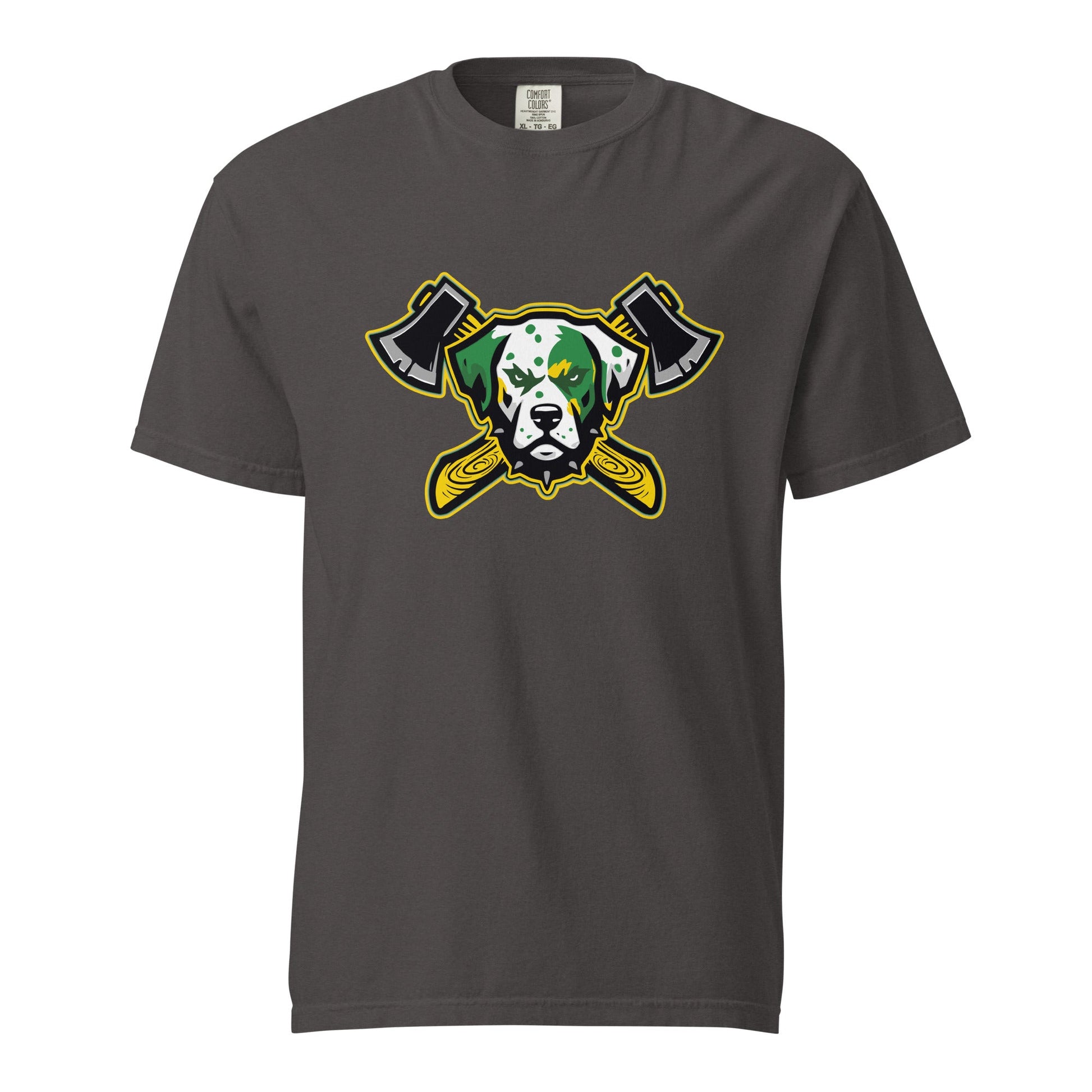 Signature | Comfort Colors T-Shirt | Lake Erie Power Pines | Axe Logo