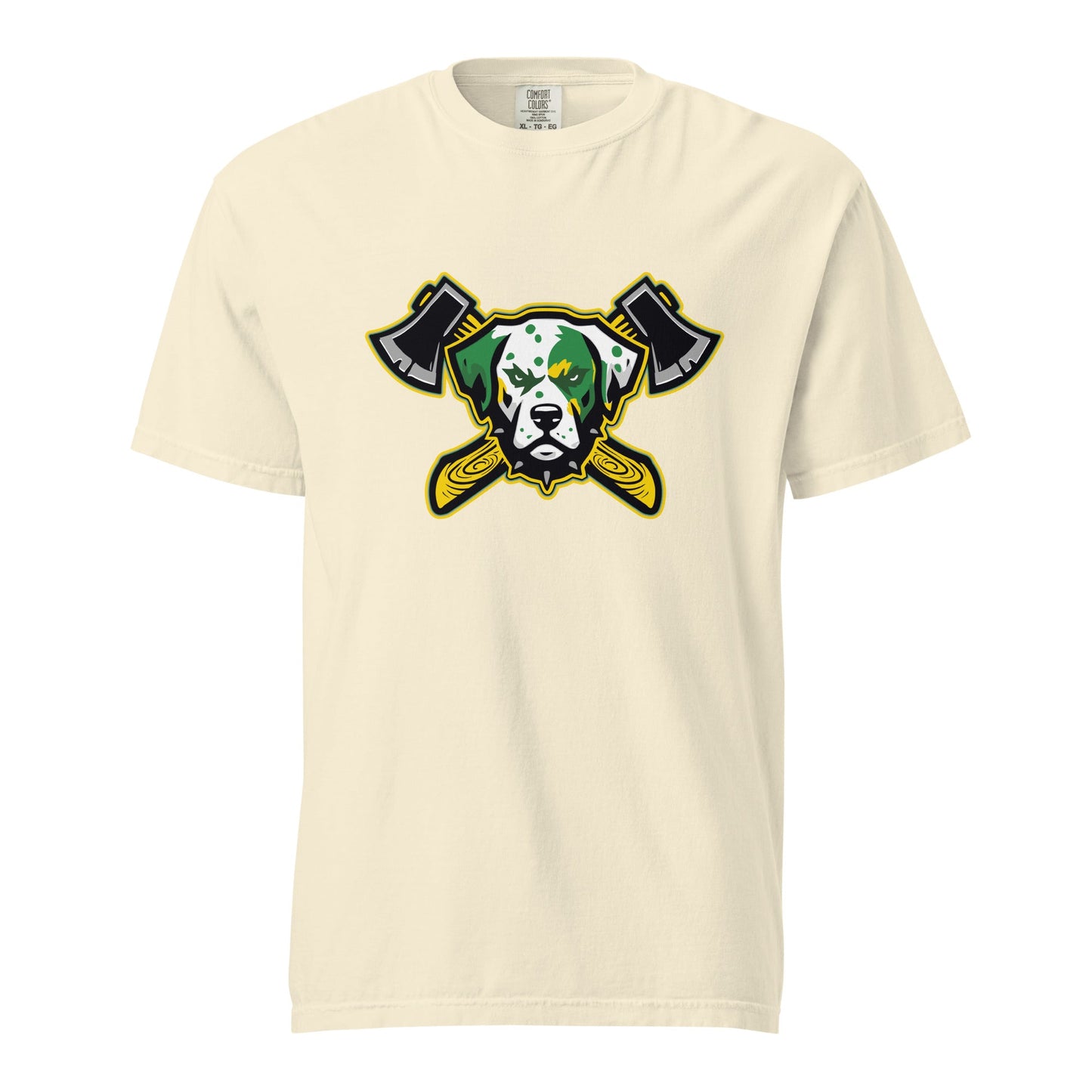 Signature | Comfort Colors T-Shirt | Lake Erie Power Pines | Axe Logo