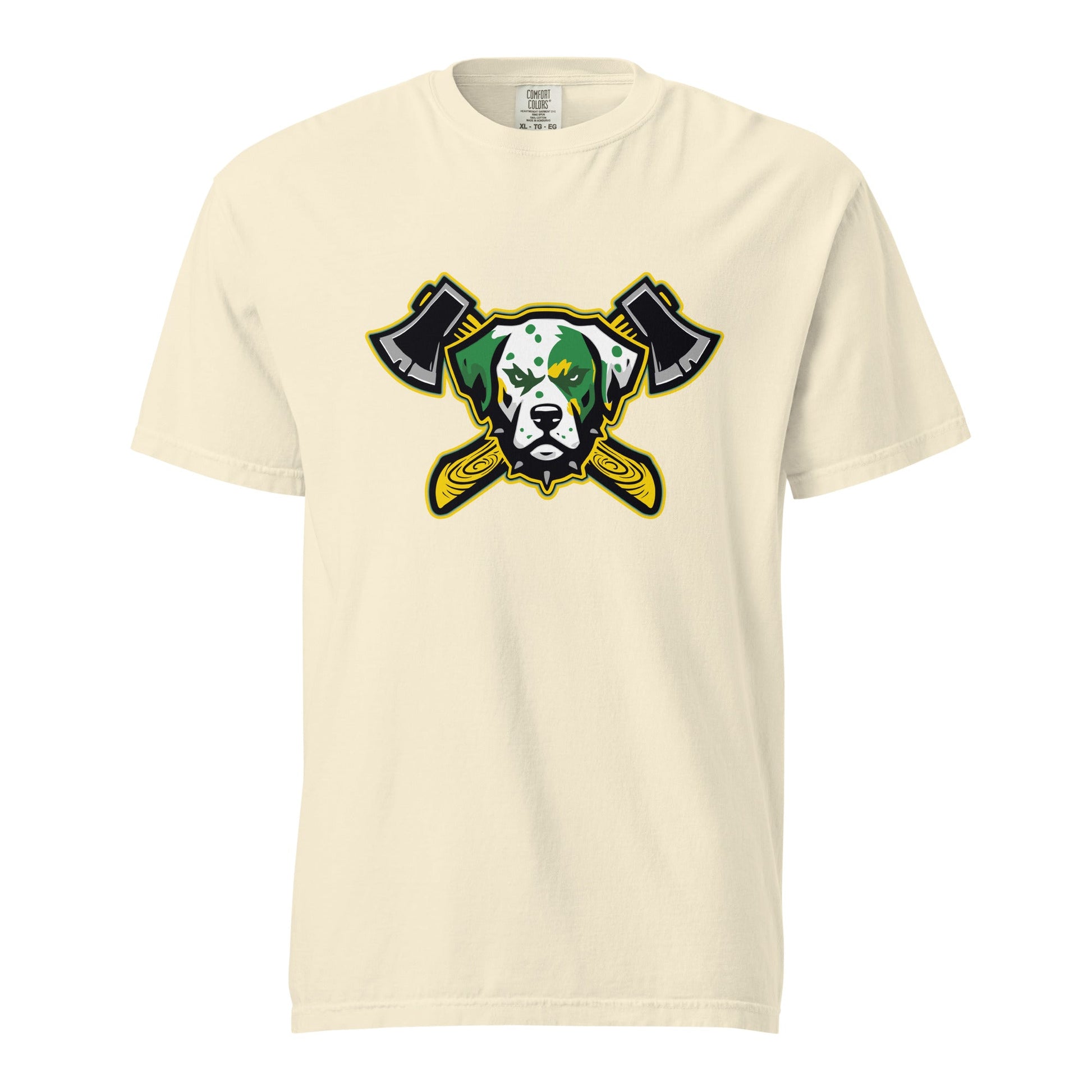 Signature | Comfort Colors T-Shirt | Lake Erie Power Pines | Axe Logo
