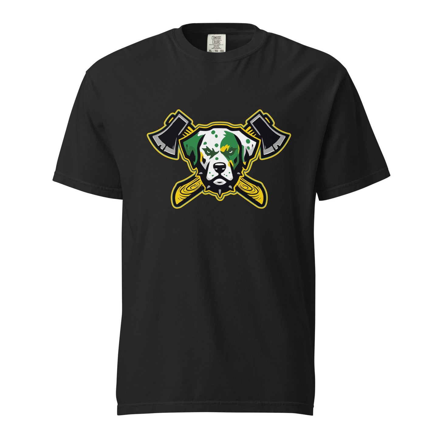 Signature | Comfort Colors T-Shirt | Lake Erie Power Pines | Axe Logo