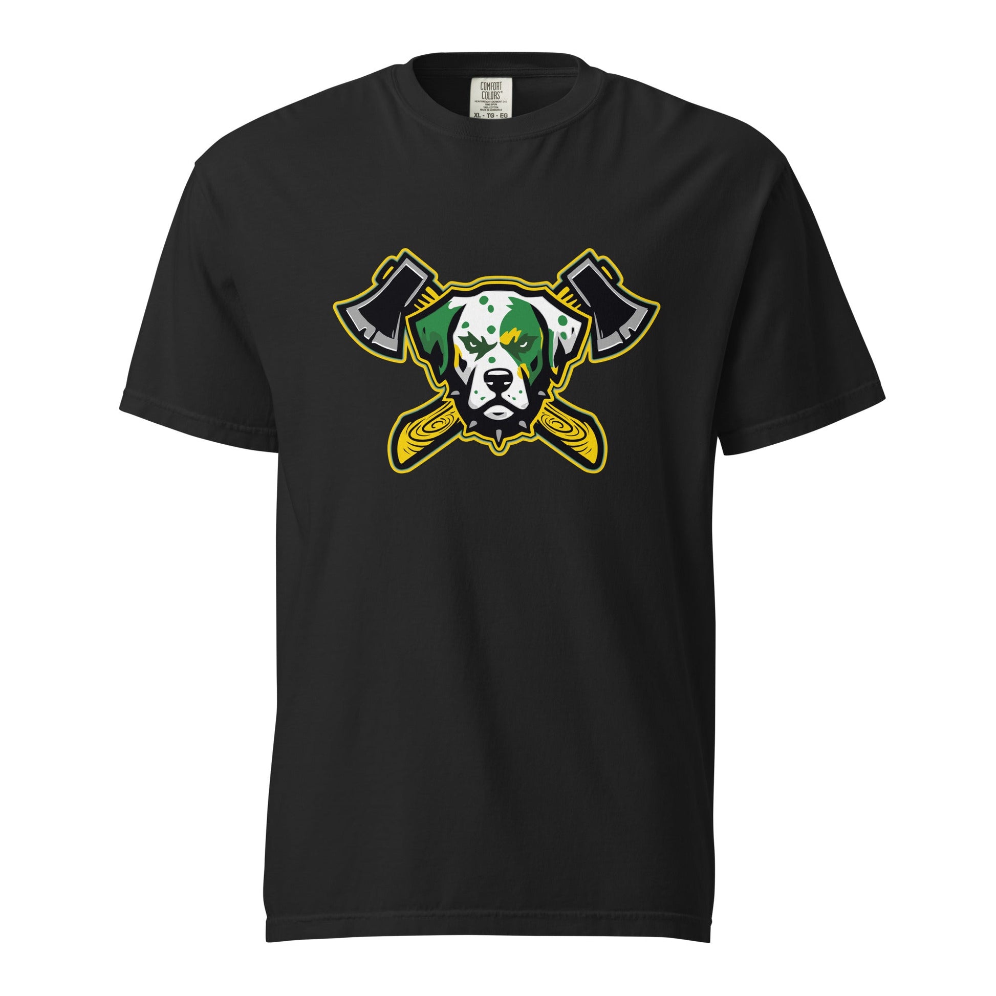 Signature | Comfort Colors T-Shirt | Lake Erie Power Pines | Axe Logo