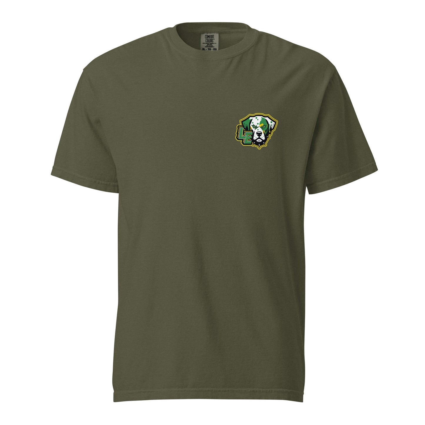 Signature | Comfort Colors T-Shirt | Lake Erie Power Pines | LE Mascot Logo