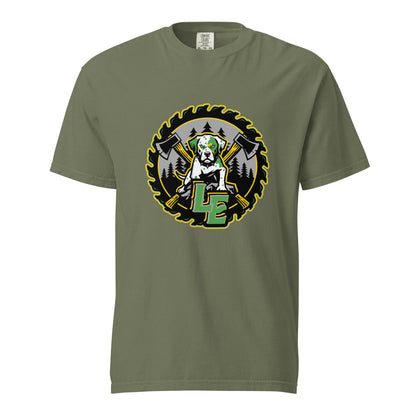 Signature | Comfort Colors T-Shirt | Lake Erie Power Pines | Saw Logo