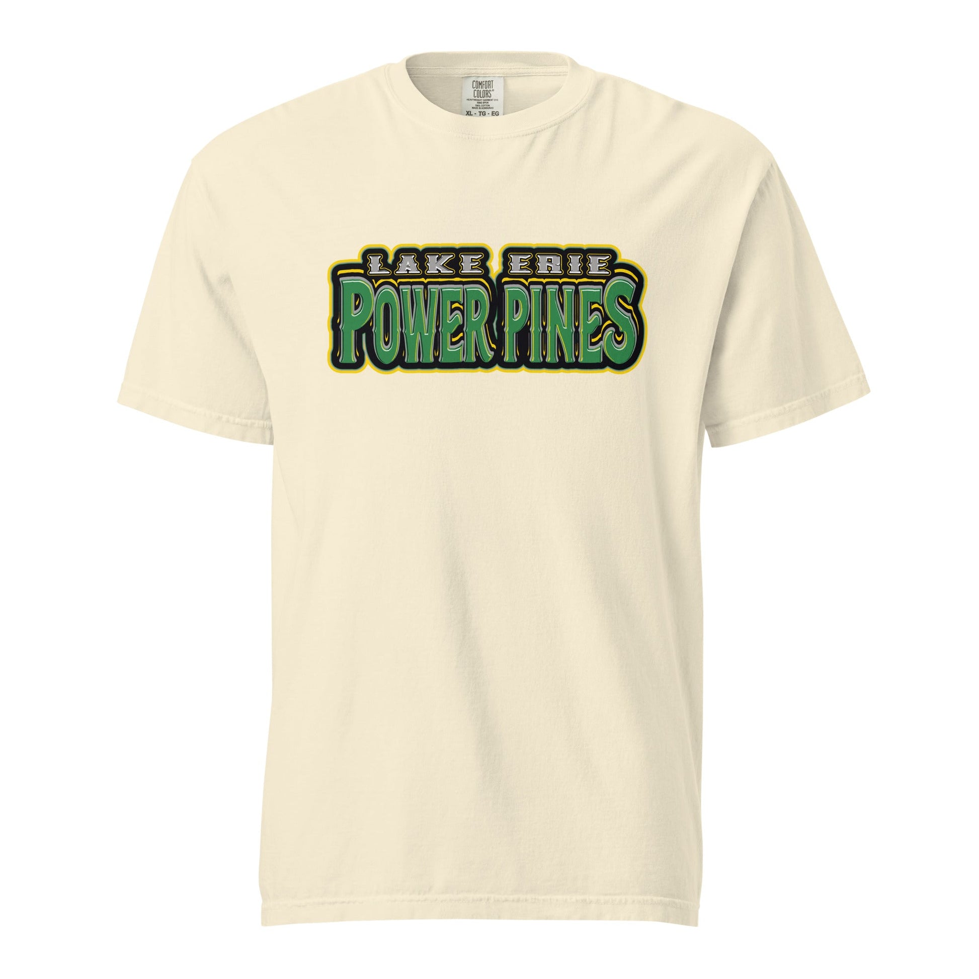 Signature | Comfort Colors T-Shirt | Lake Erie Power Pines | Script Logo