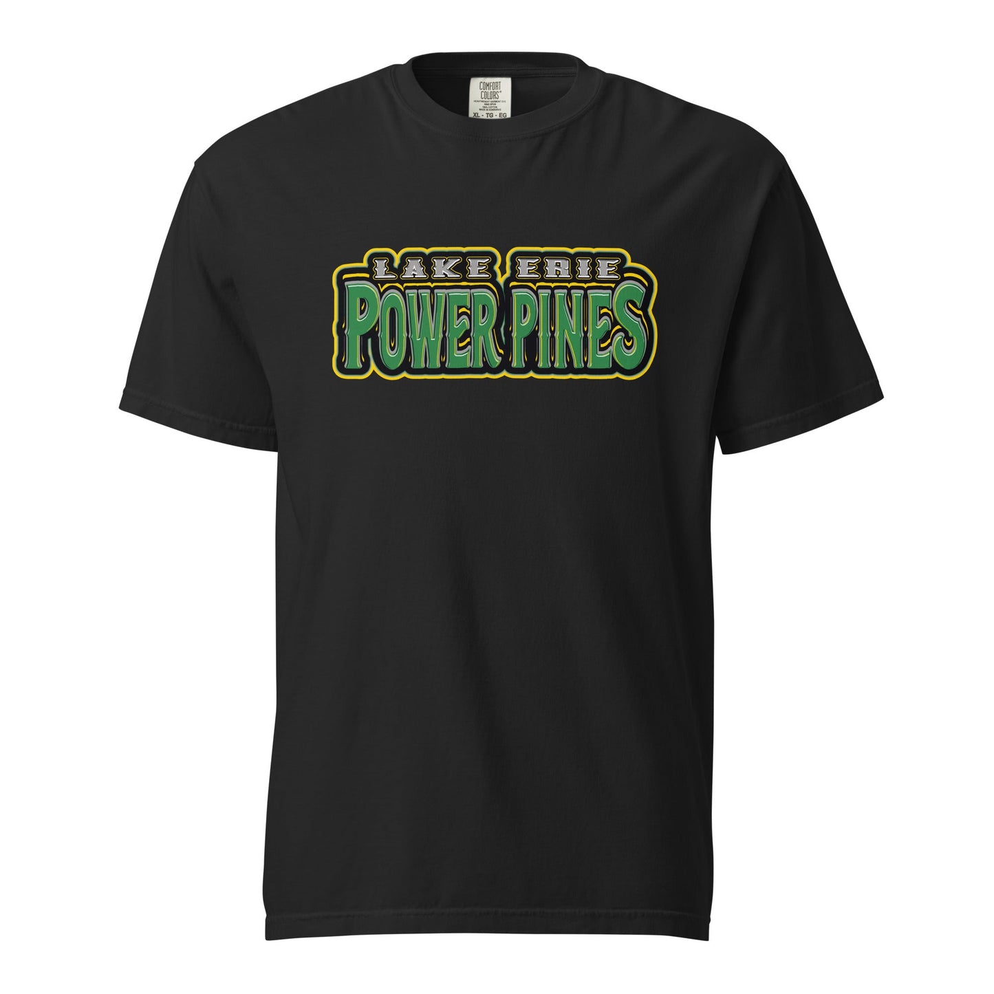 Signature | Comfort Colors T-Shirt | Lake Erie Power Pines | Script Logo