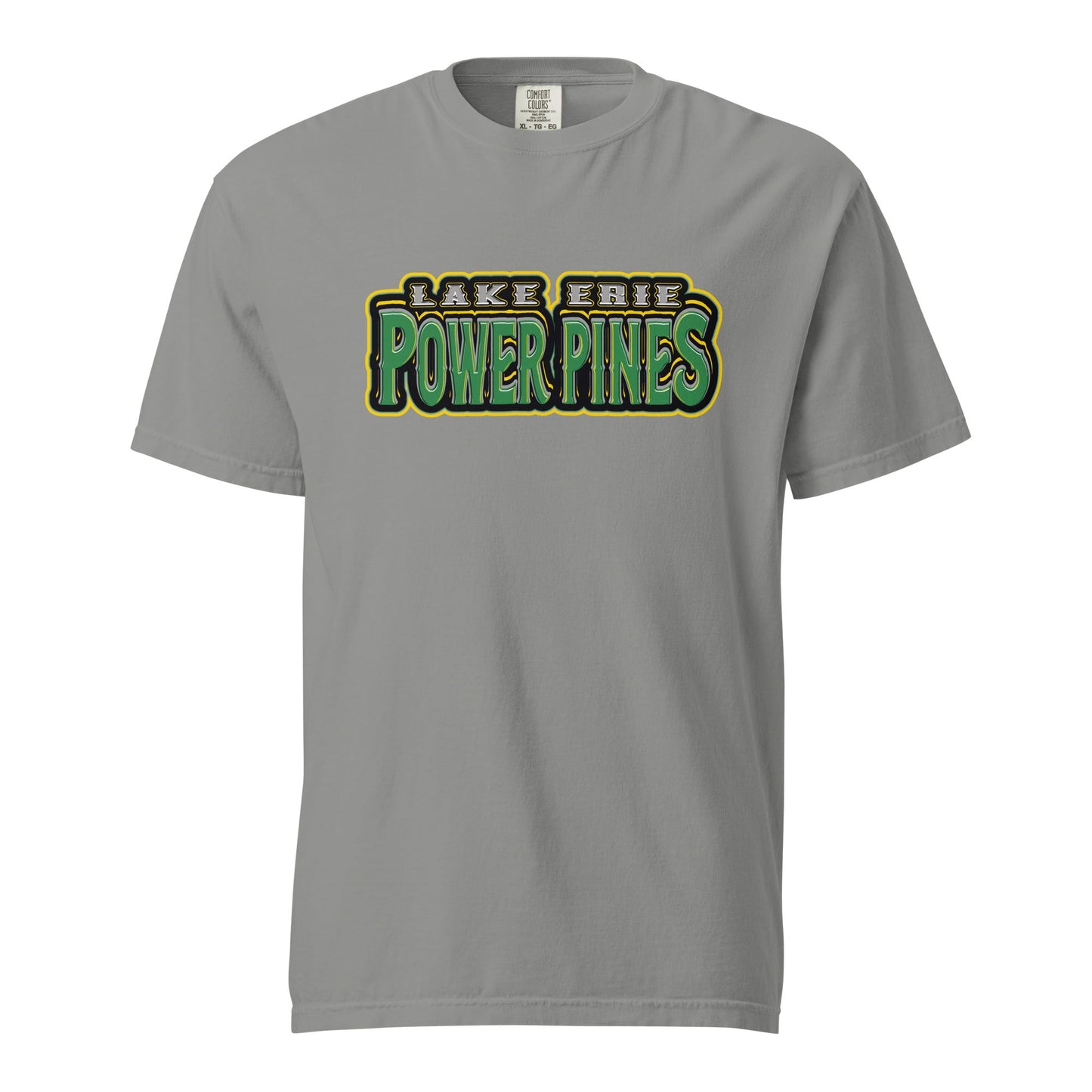 Signature | Comfort Colors T-Shirt | Lake Erie Power Pines | Script Logo